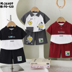 3 Set Combo Kids Premium PK Polo Set | C5