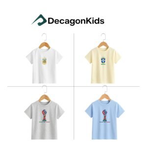 4 Pcs Combo_ FIFA World Cup 2026 Kids Collection | DTF Printed T-shirt | C10