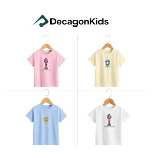 4 Pcs Combo_ FIFA World Cup 2026 Kids Collection | DTF Printed T-shirt | C1