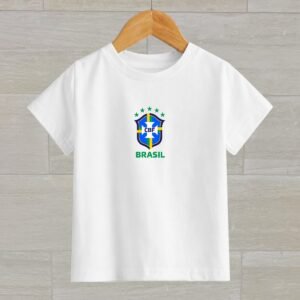 Brazil World Cup 2026 Kids Collection | DTF Printed T-shirt | S401