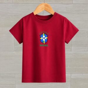 Brazil World Cup 2026 Kids Collection | DTF Printed T-shirt | S404