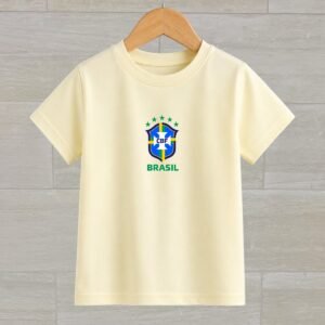 Brazil World Cup 2026 Kids Collection | DTF Printed T-shirt | S407