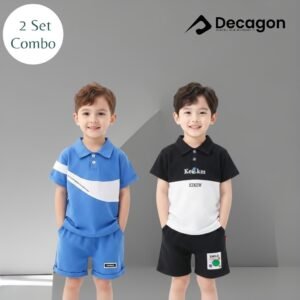 2 Set Combo_Kids Premium PK Polo Set | PSC12