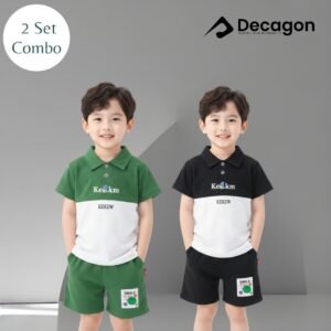 2 Set Combo_Kids Premium PK Polo Set | PSC17