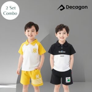 2 Set Combo_Kids Premium PK Polo Set | PSC18