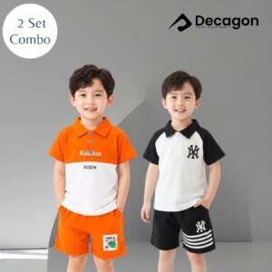2 Set Combo_Kids Premium PK Polo Set | PSC19