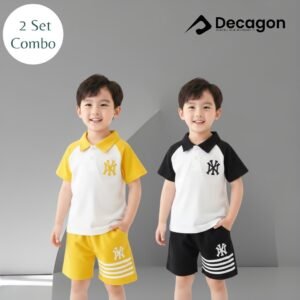 2 Set Combo_Kids Premium PK Polo Set | PSC20