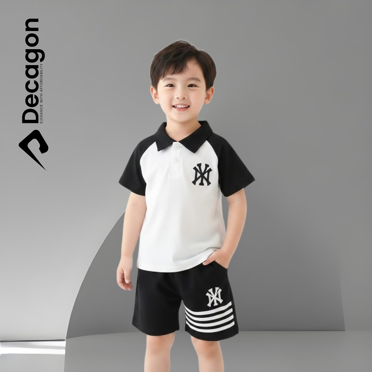 2 Set Combo_Kids Premium PK Polo Set | PSC19 - Image 5